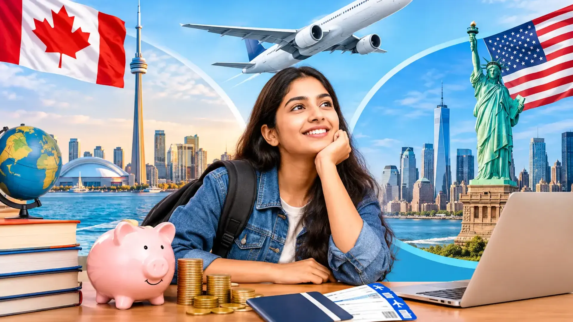 How Indian Students Can Save Up to ₹40,000 on Canada & US Flights