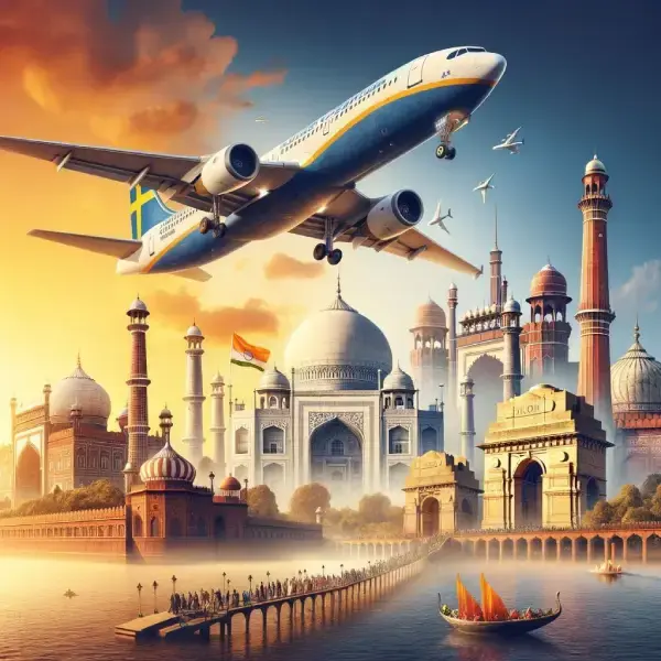 Chicago to Delhi