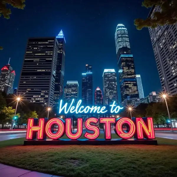 Houston to Hyderabad