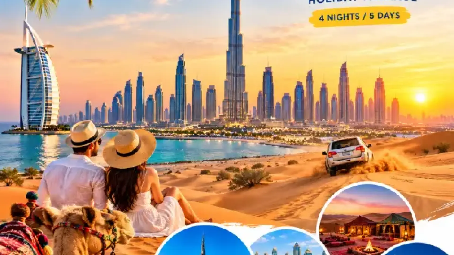 Dubai Holiday Package – 4 Nights / 5 Days