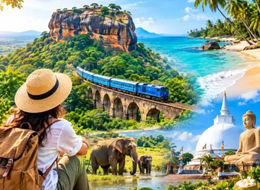 Sri Lanka Grand Wildlife & Beach Package 6 Nights / 7 Days