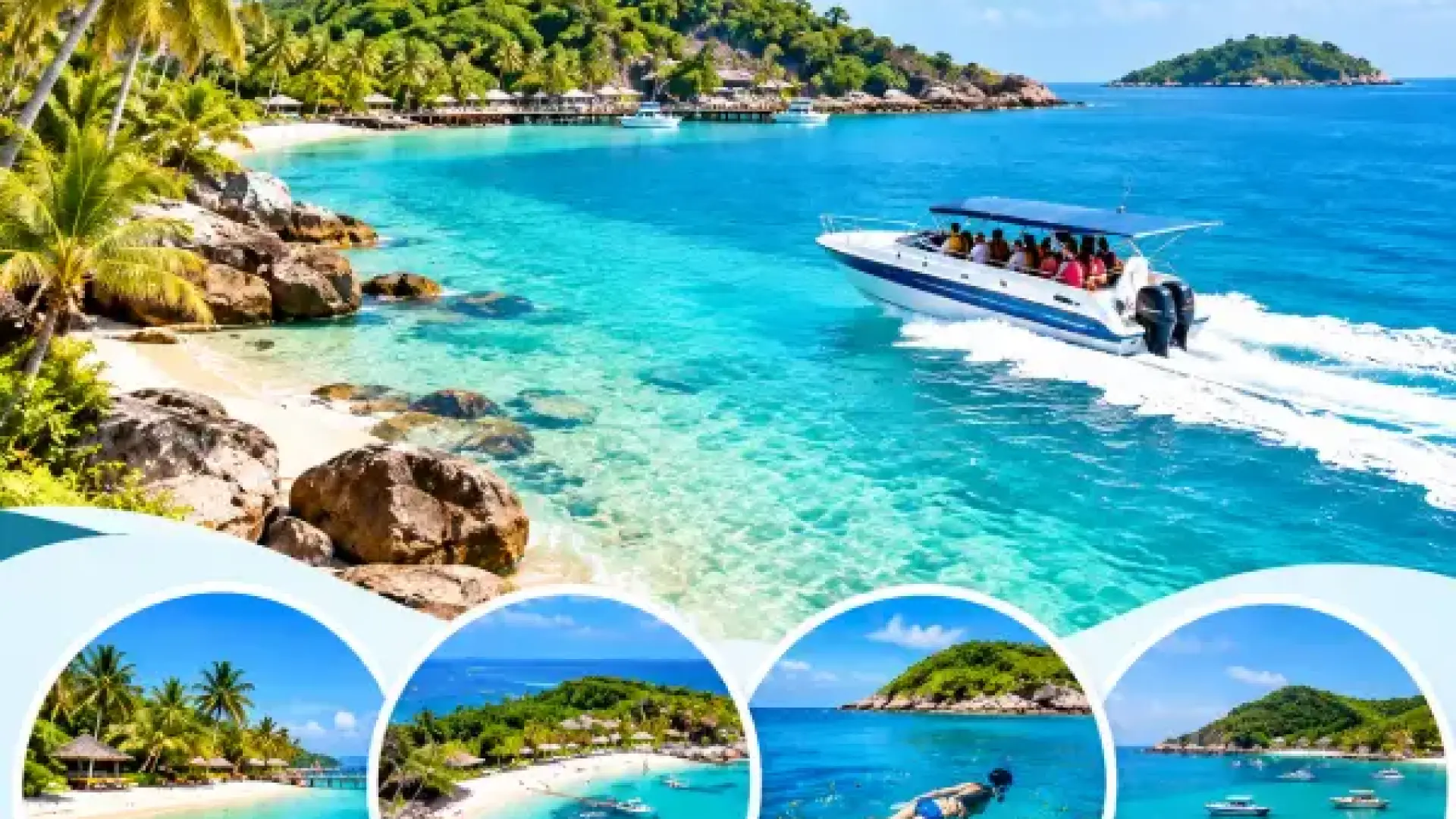 Phu Quoc Island Holiday Package with 4 Islands Speed Boat Tour – 5 Nights / 6 Days